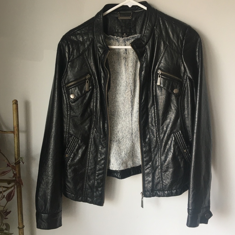Black Motorcycle Jacket